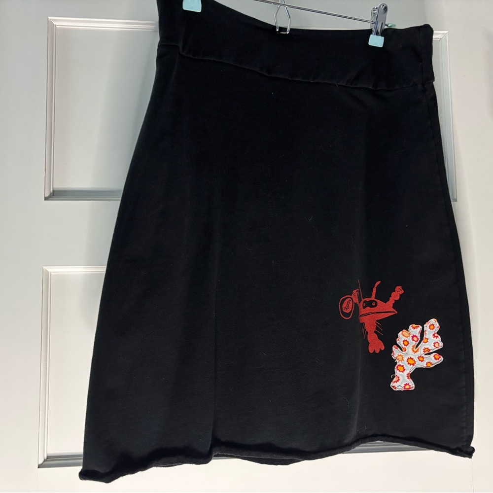 Holden Black A-Line Skirt Knee-Length Casual